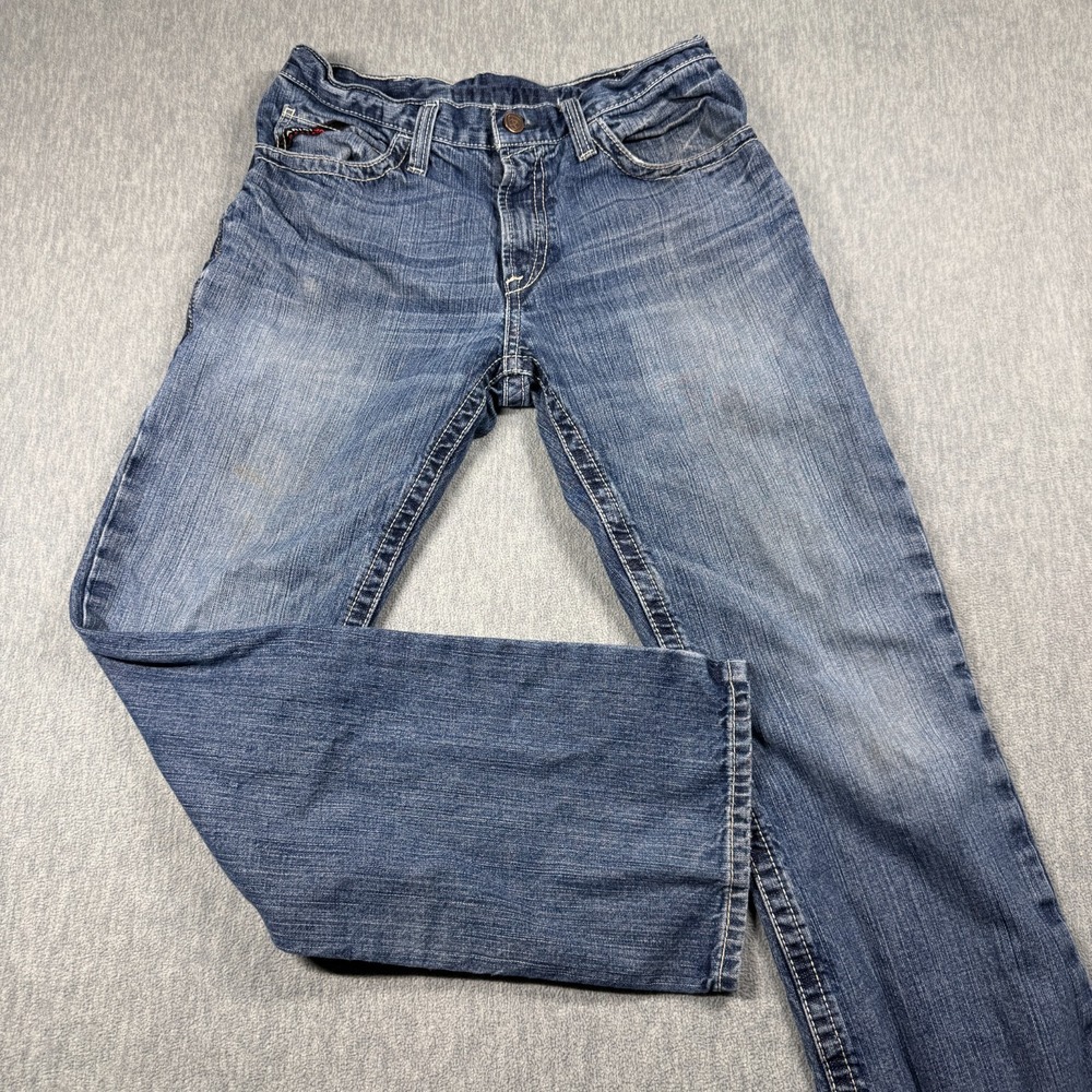 Ariat FR Jeans Mens 32x32 Blue Flame Resistant Bootcut Work Denim Western Cotton